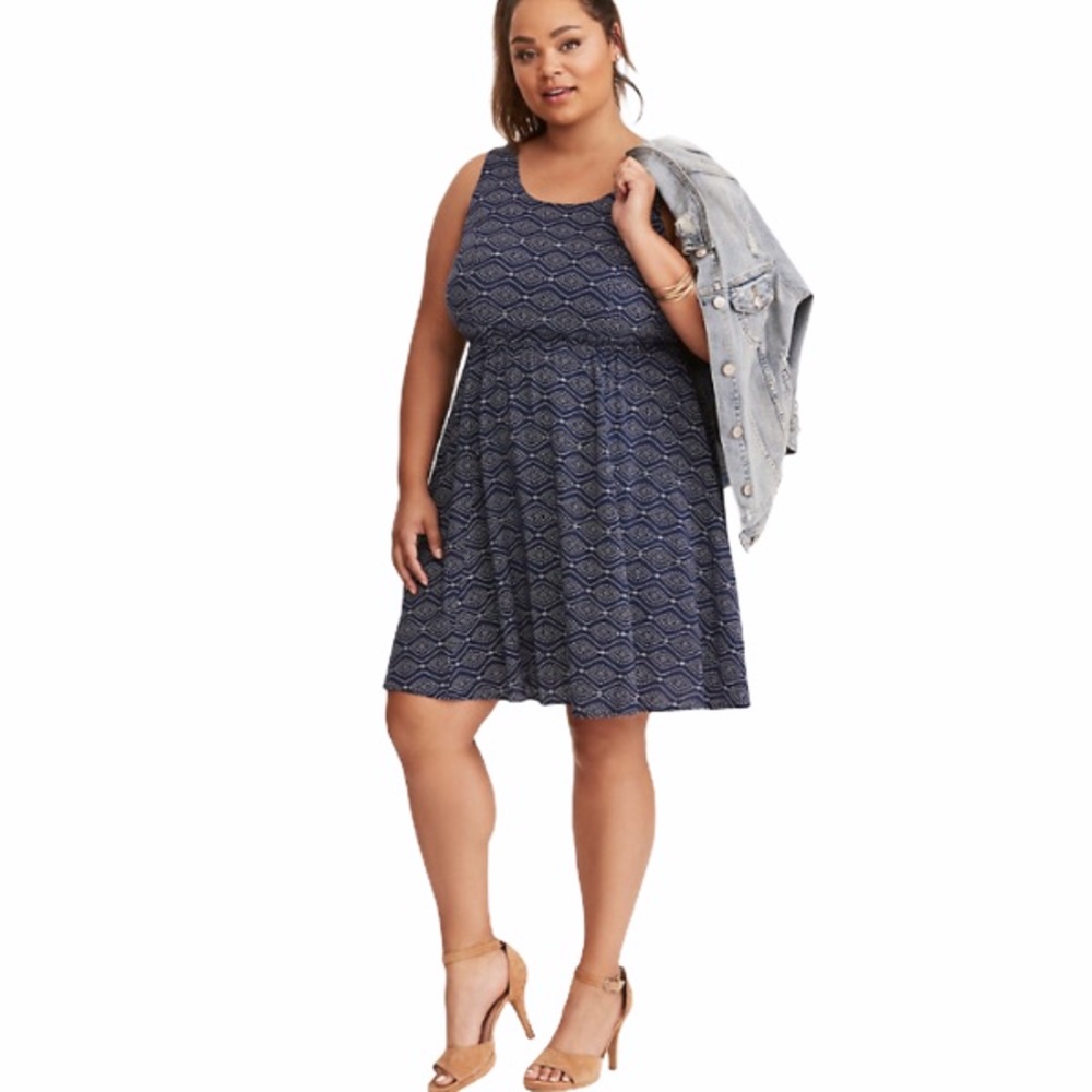 NWOT Torrid Open Back Challis Skater Dress Size 3X - Picture 3 of 14